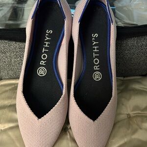 Rothy's Women's Mauve and Blue Flats
